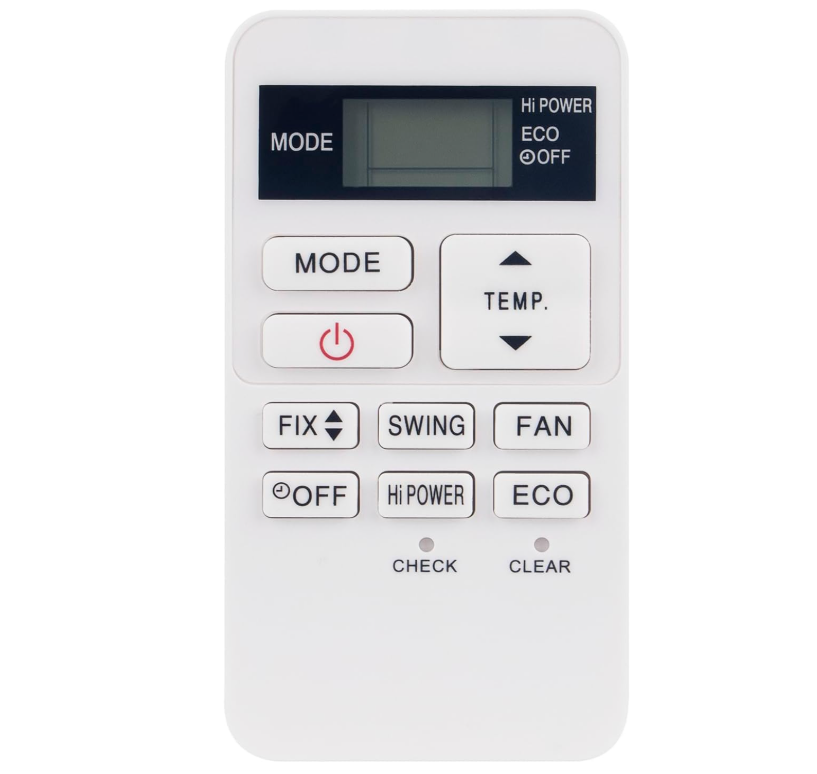 Pilot zdalnego sterowania klimatyzatorem kompatybilny z klimatyzatorem Toshiba RBC-ASX11E-C RAS-107SKV-E6 RAS-077SKV-E6 RAS-07BKV-E