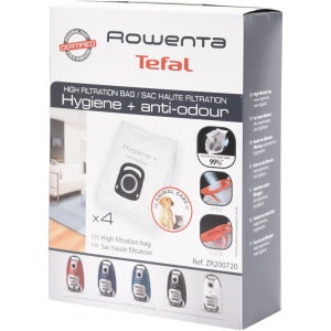 15 Sacs à Poussière Pour Rowenta – Compatible ZR200520, ZR200720, Compact Power, X-Trem Power, Silence Force (RO39xx, RO63xx…)