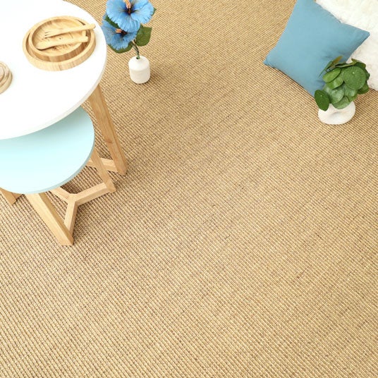 Sisal bucles grandes - Cuba - Cebada - Rollo 4m x 5m | Leroy Merlin