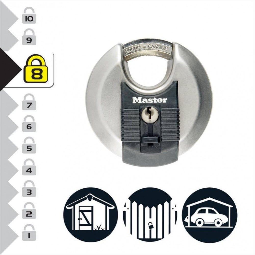 Cadenas Disque Excell Acier inox 70 mm M40EURD Master Lock - 4