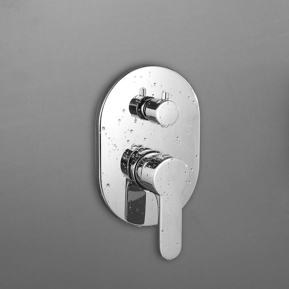 Kibath Rivestimento A Incasso Per Troppopieno Lavandino - 2 Cm, Finitura Cromata Lucida, In ABS - Facile Installazione - 6