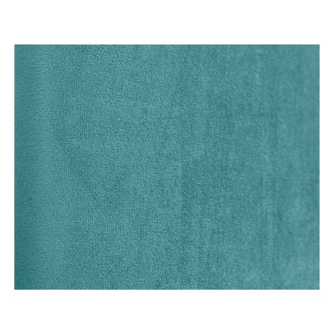Testiera Imbottita DHOME Aqualine, Tessuto Turchese, Larghezza 145cm Con Gambe, Per Letti 120/135/140cm