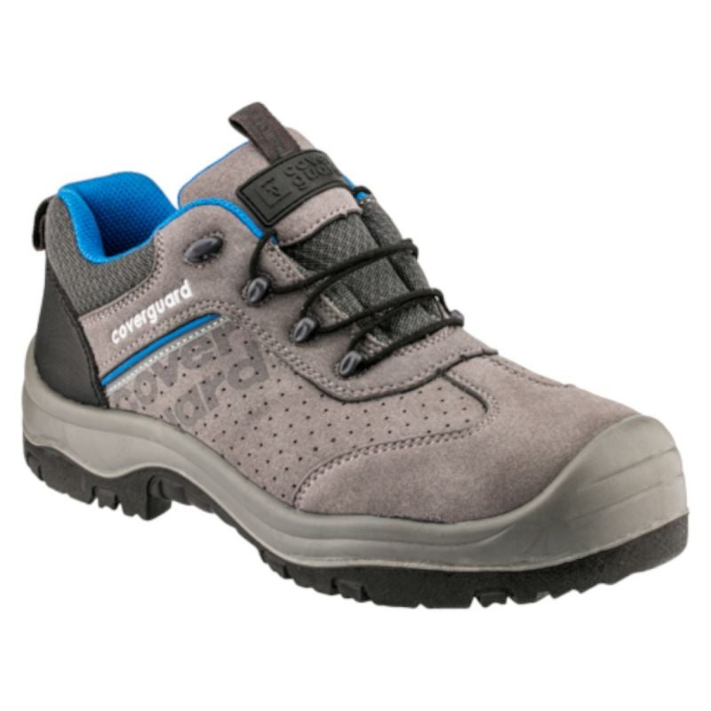 Chaussures De Sécurité Basses Coverguard Lead S1P SRC - Cuir, Embout Composite, Semelle Anti-perforation Textile