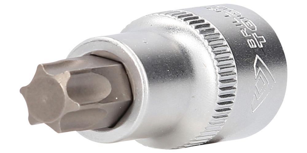 BRILLIANT TOOLS Bussola Torx T45 1/2" - 100mm Per Meccanica