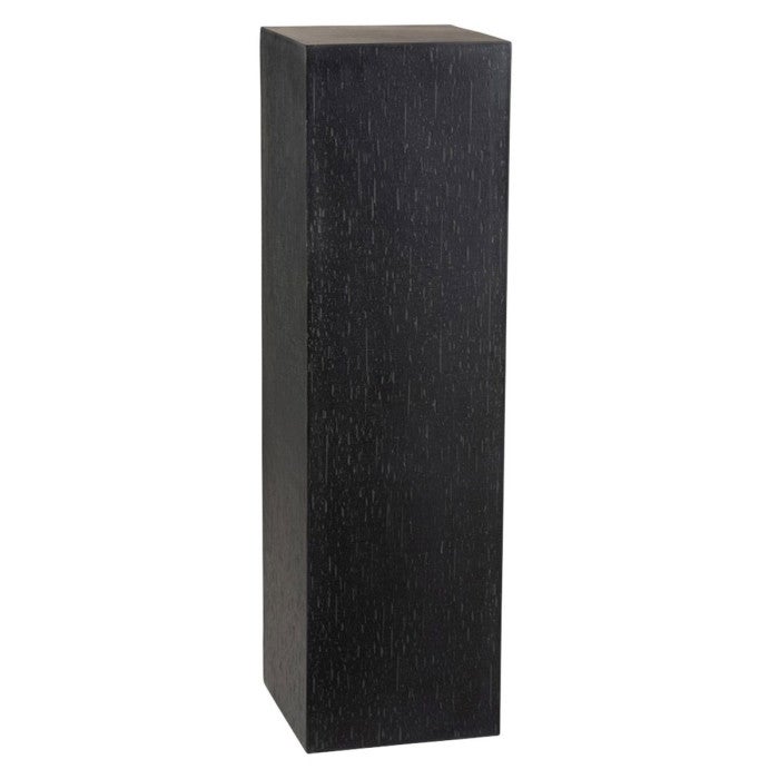 Columna decorativa rectangular de arcilla negra 35x25x121 cm | Leroy Merlin
