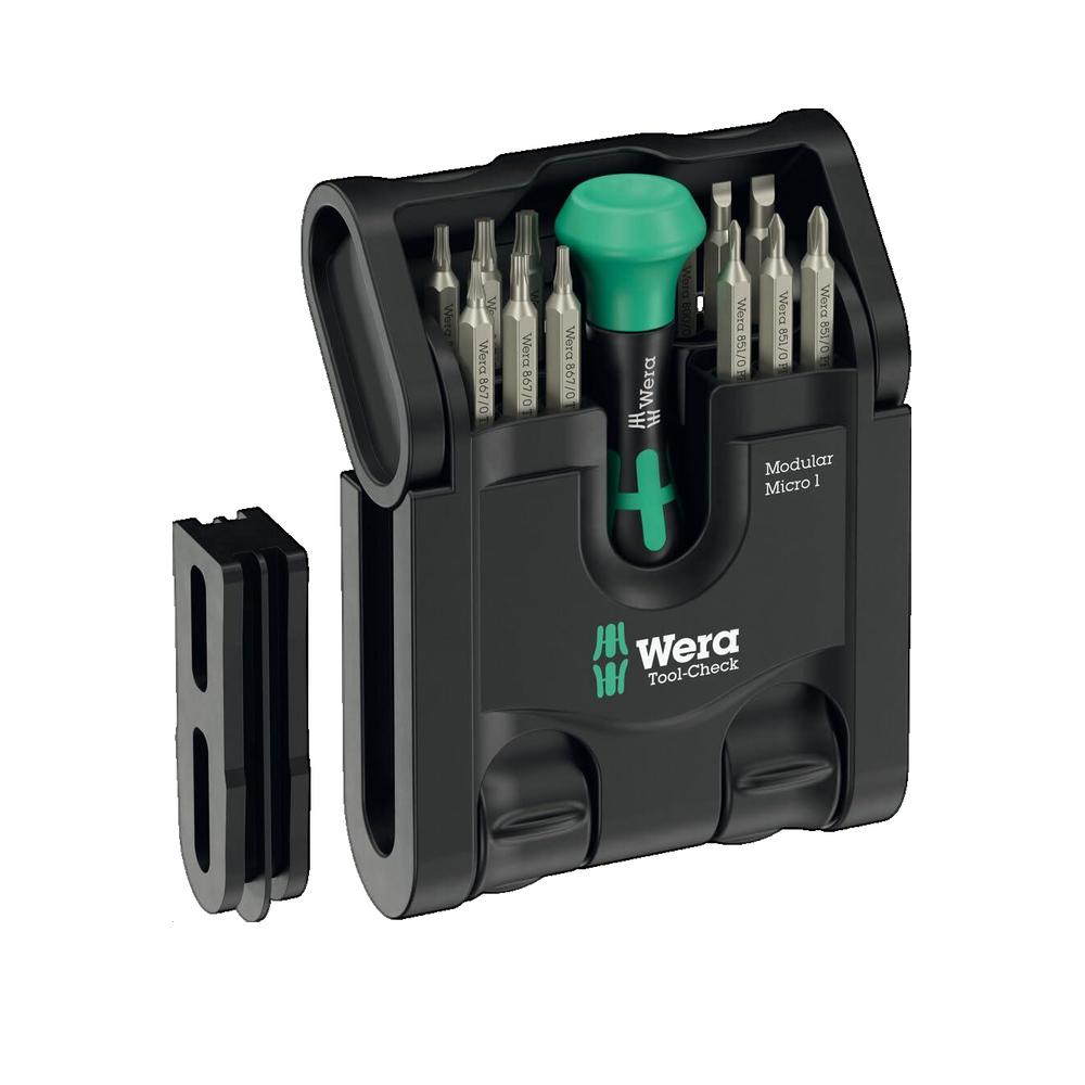 Zestaw narzędzi Wera Tool-Check Modular Micro 1 kompaktowy 21 elementów