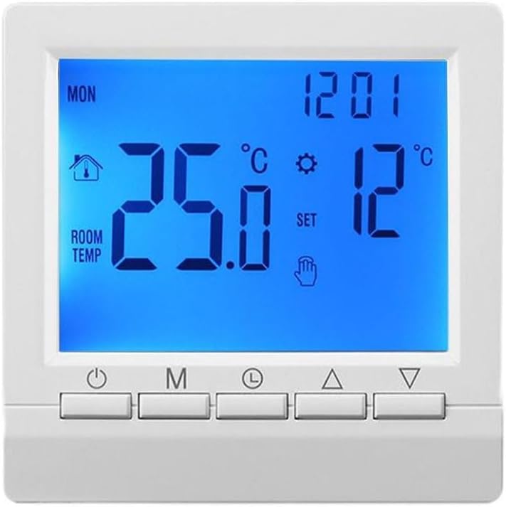 Programowalny termostat cyfrowy - Inteligentny kontroler do ogrzewania gazowego i ściennego z wyświetlaczem LCD