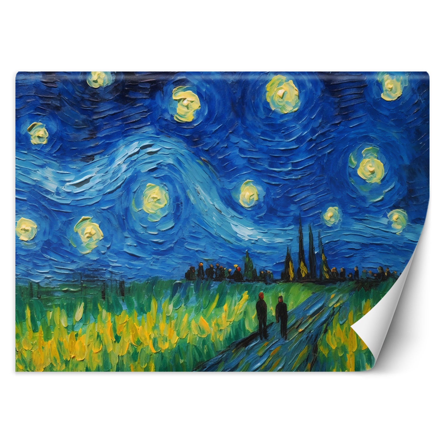 Fototapeta, Gwiaździsta noc - V. van Gogh 300x210