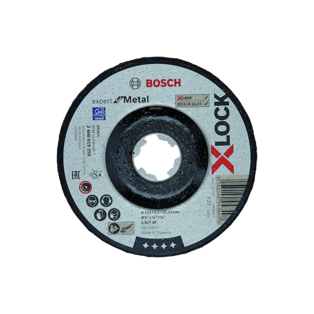 Tarcza ścierna Bosch Expert X-Lock 125 mm Trwała i Bezpieczna - 4