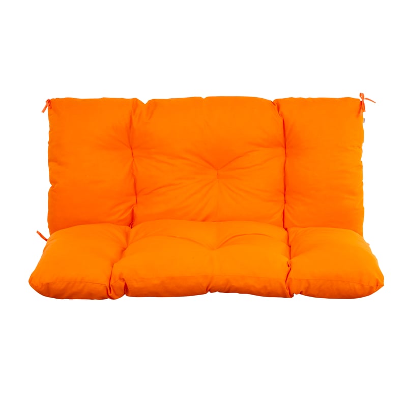 Poduszka na huśtawkę / ławkę Frigiliana pomarańczowa 100 cm Patio