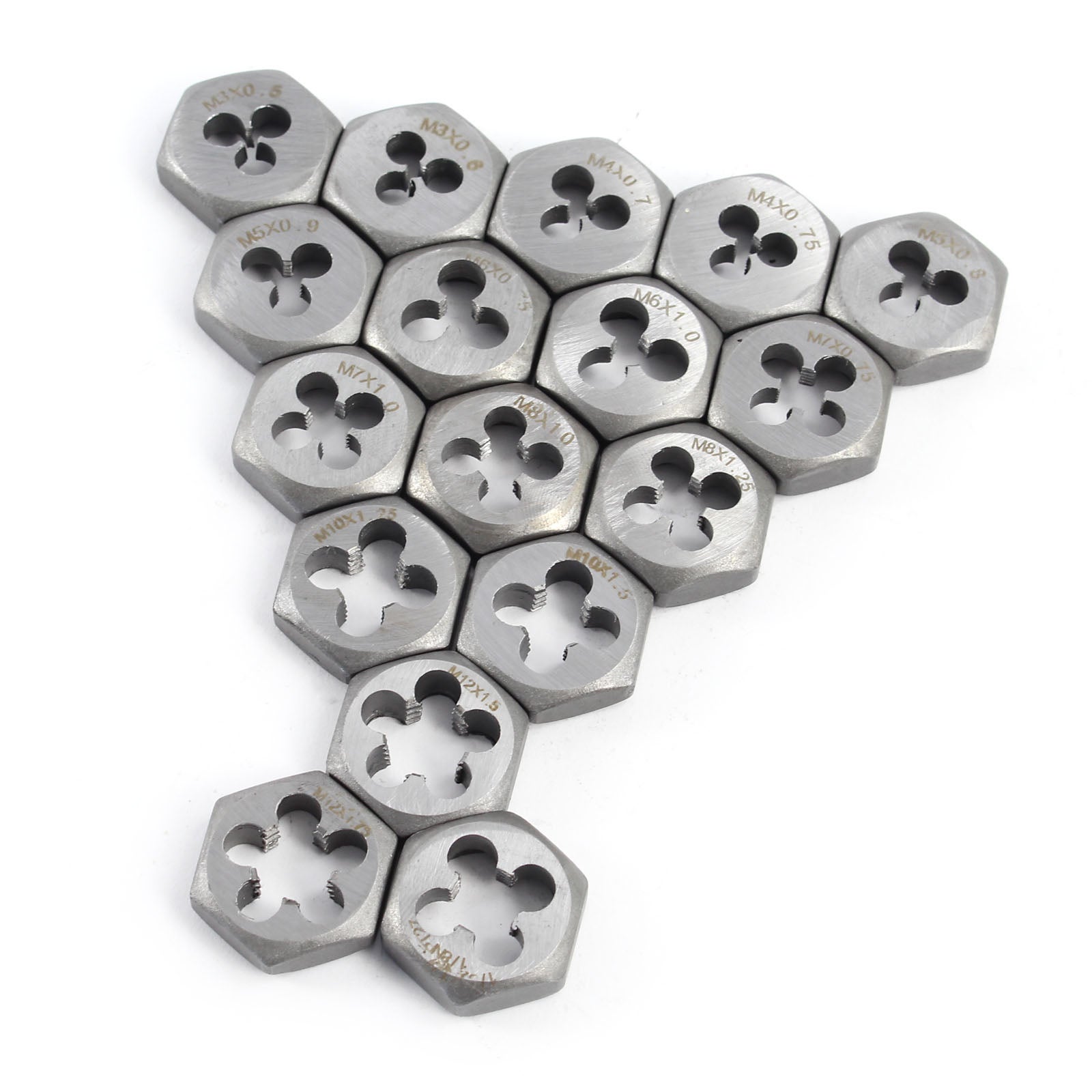 XPOtool Jeu de Tarauds de 40 pcs. - M3-M12 et 1/8