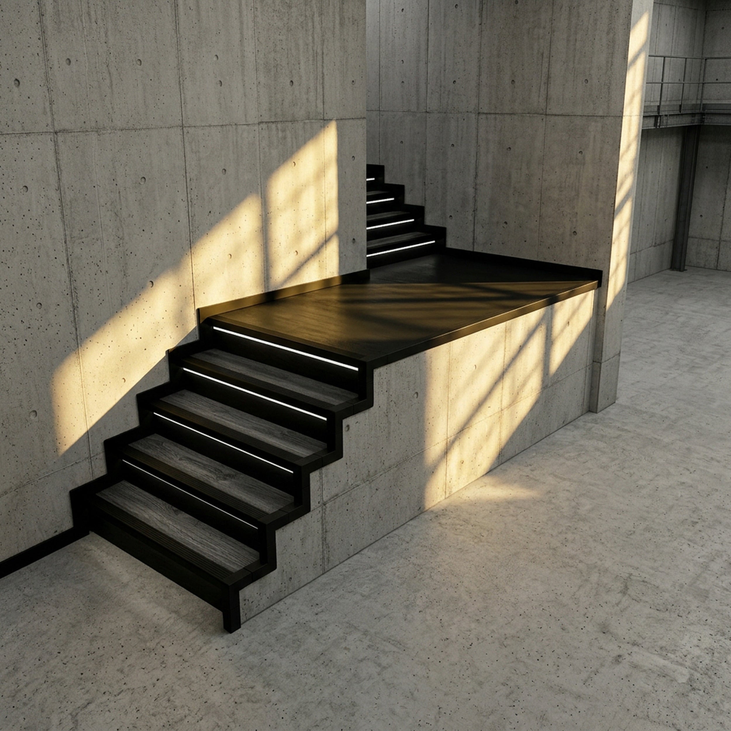 Profilé plat PVC LP 40 mm pour finition d'escaliers fermés - 150 cm, beige - 9