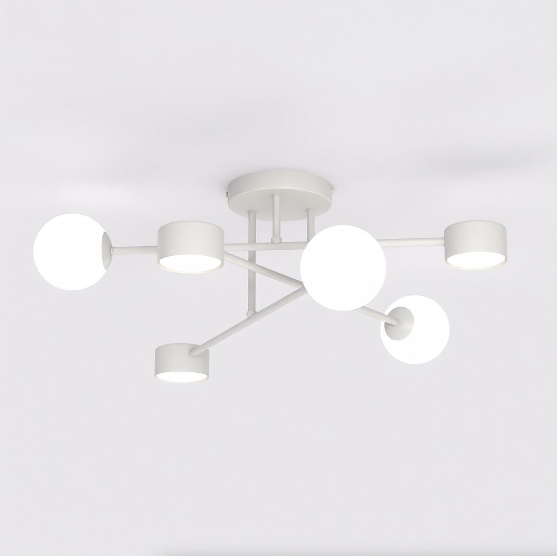 Lampa wisząca HOLON szara 6xGX53+G9x10W metal wym:23x62x60cm IP20 Emibig