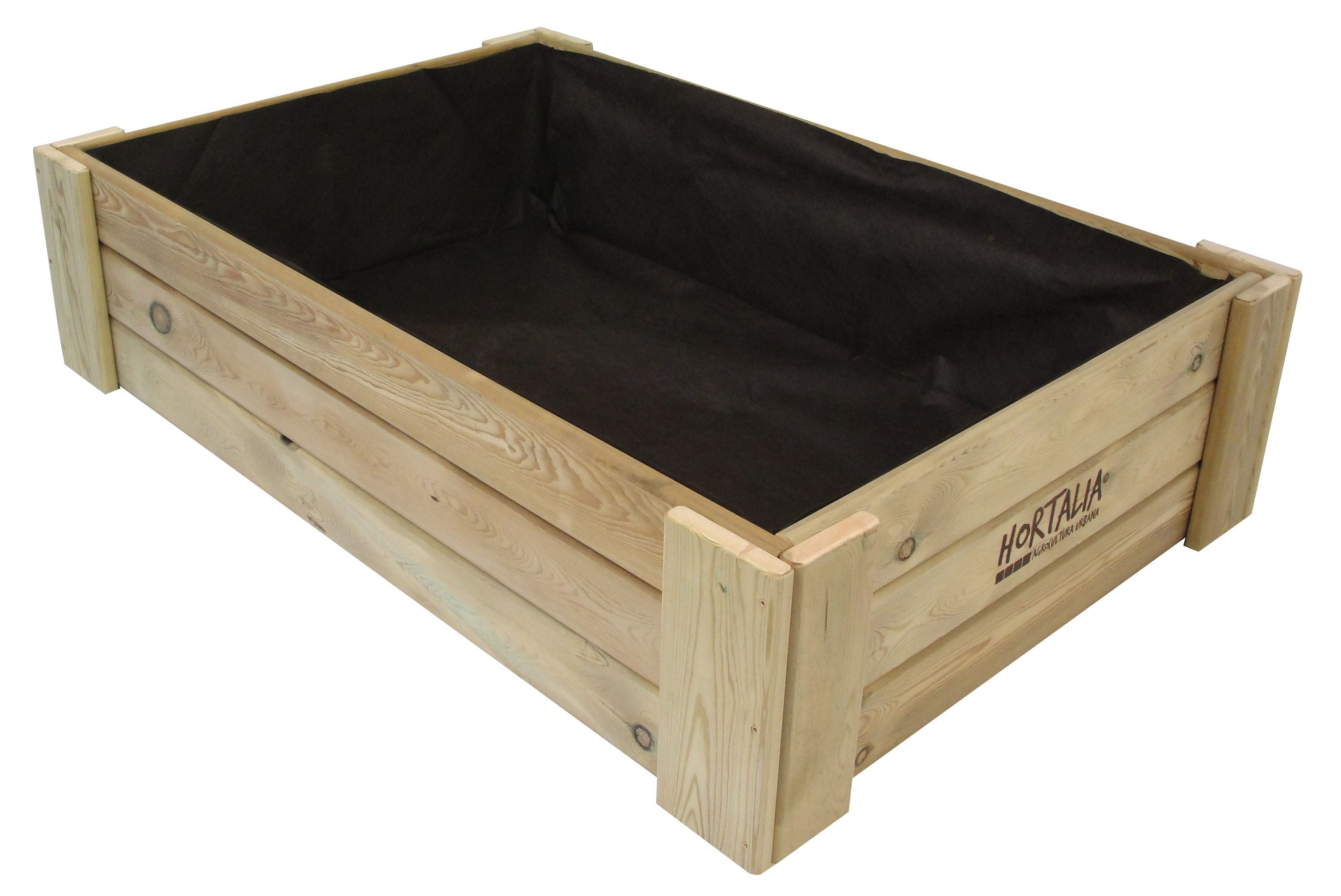 Miejski ogródek warzywny z drewna Box 120x33x30 cm