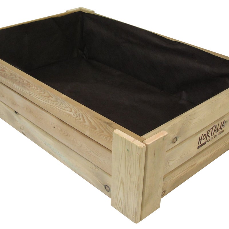 Miejski ogródek warzywny z drewna Box 120x33x30 cm