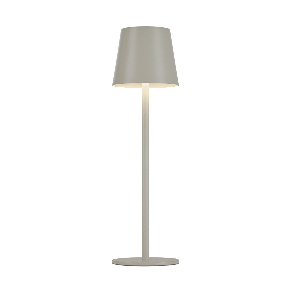 Lampa zewnętrzna stołowa przenośna szara dotykowa IP54 LED 3W Euria Leuchten Direkt