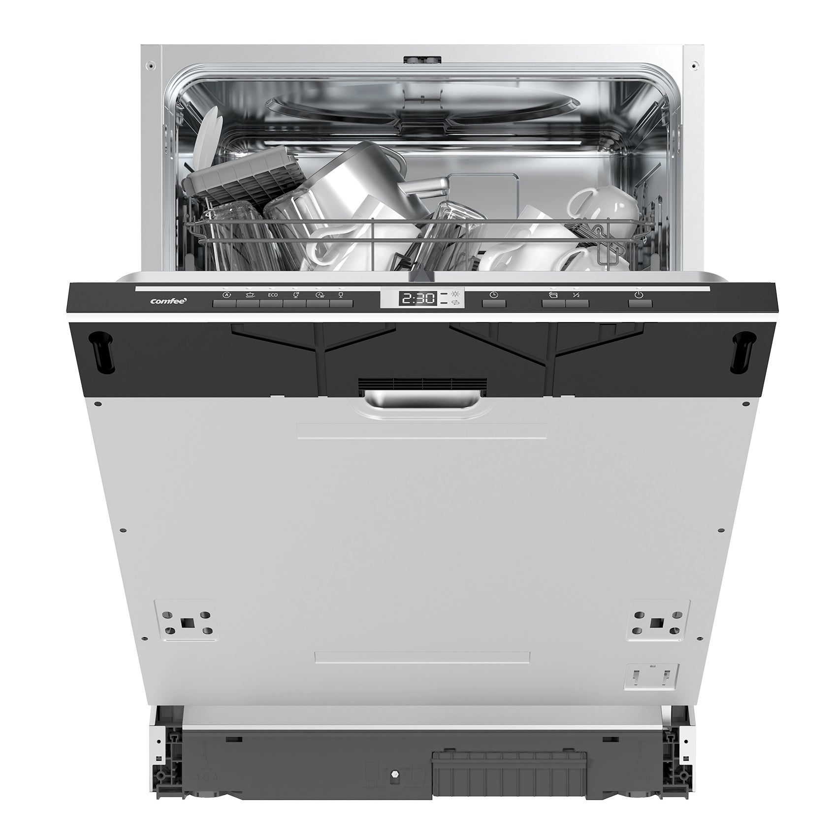 Lave vaisselle encastrable COMFEE 60cm intégrable 14 couverts - 44dB - 8 programmes -Énergétique D - 2