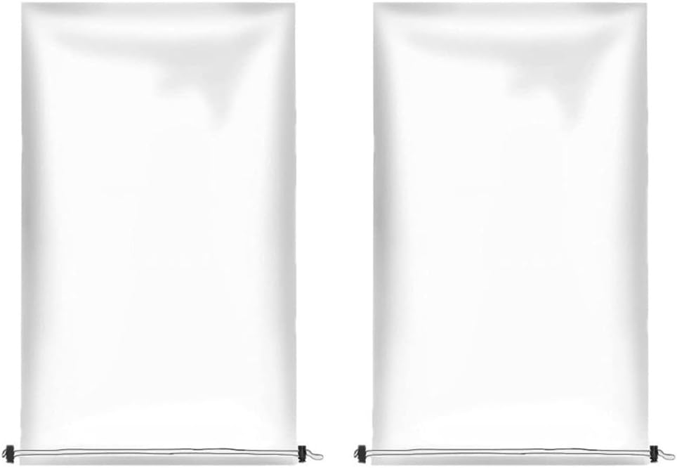 Zestaw 2 ochronnych osłon na rośliny, do ochrony zimowej i całorocznej pielęgnacji roślin (80 x 100 cm)