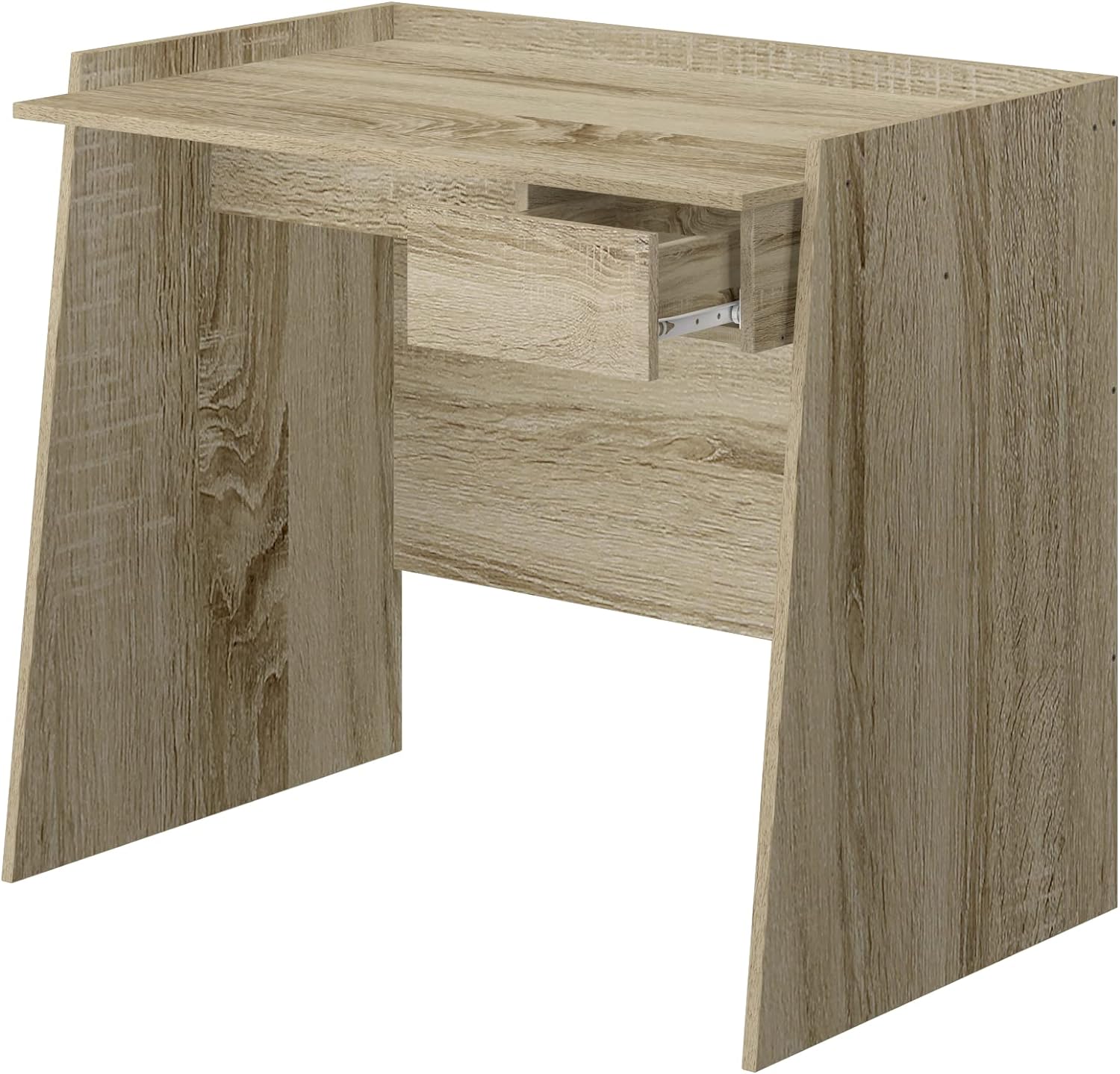 King Home SCRIVANIA CON CASSETTO 90x60x80h cm rovere - 3