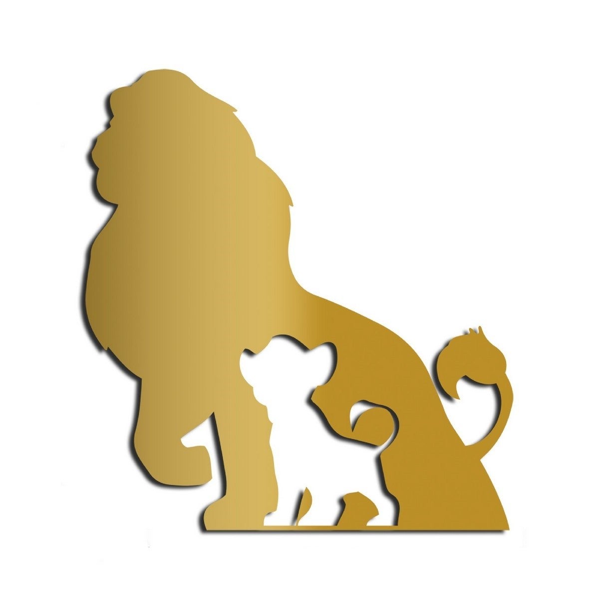 12 Figurines Roi Lion Pour Décoration Gâteaux - PVC, Hauteur 4-6 Cm - Pour Anniversaire, Fête à Thème, Déco - 7