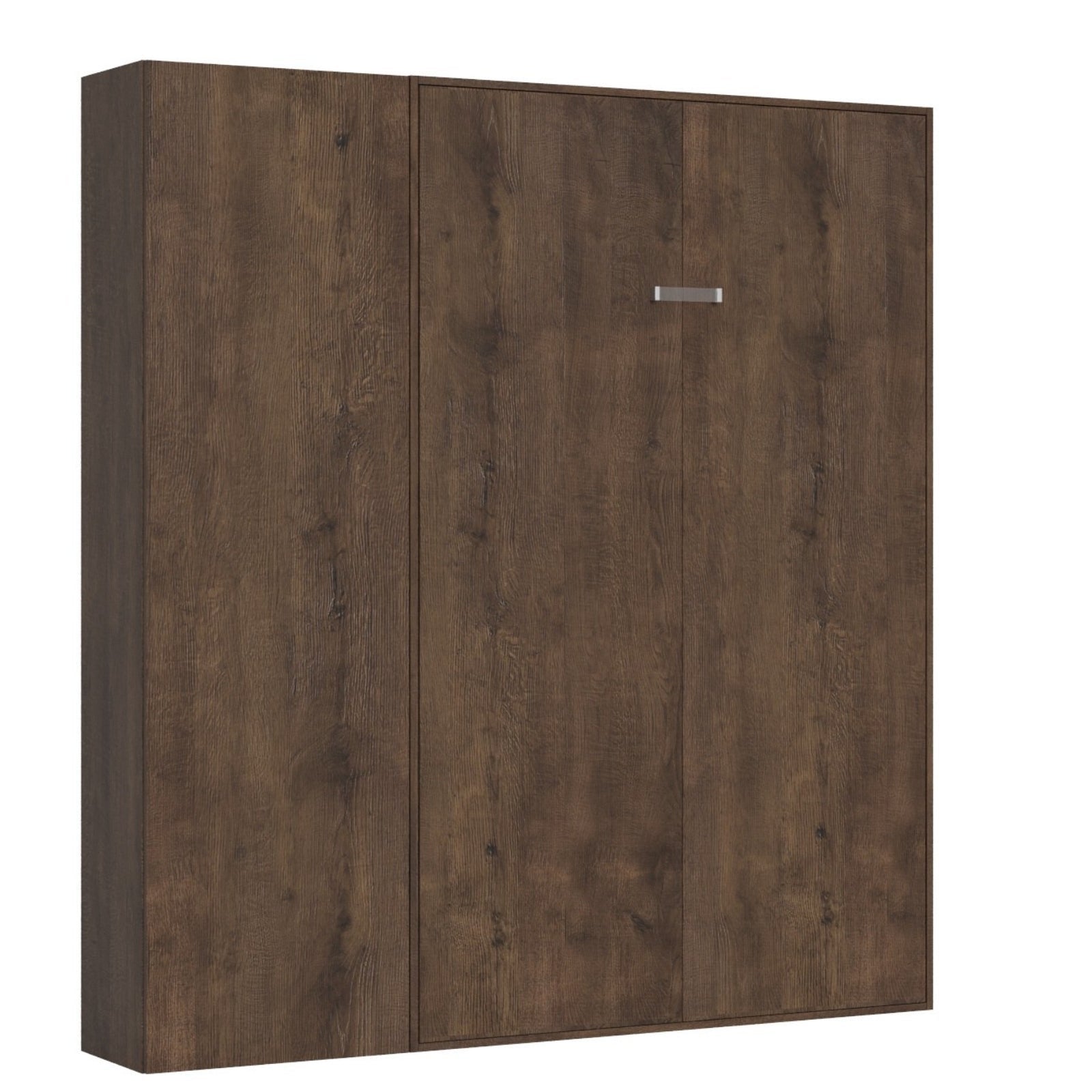 WUTL Portafoto 4 Aperture In Legno Con Vero Vetro | Cornice Cernierata Marrone | Regalo Famiglia