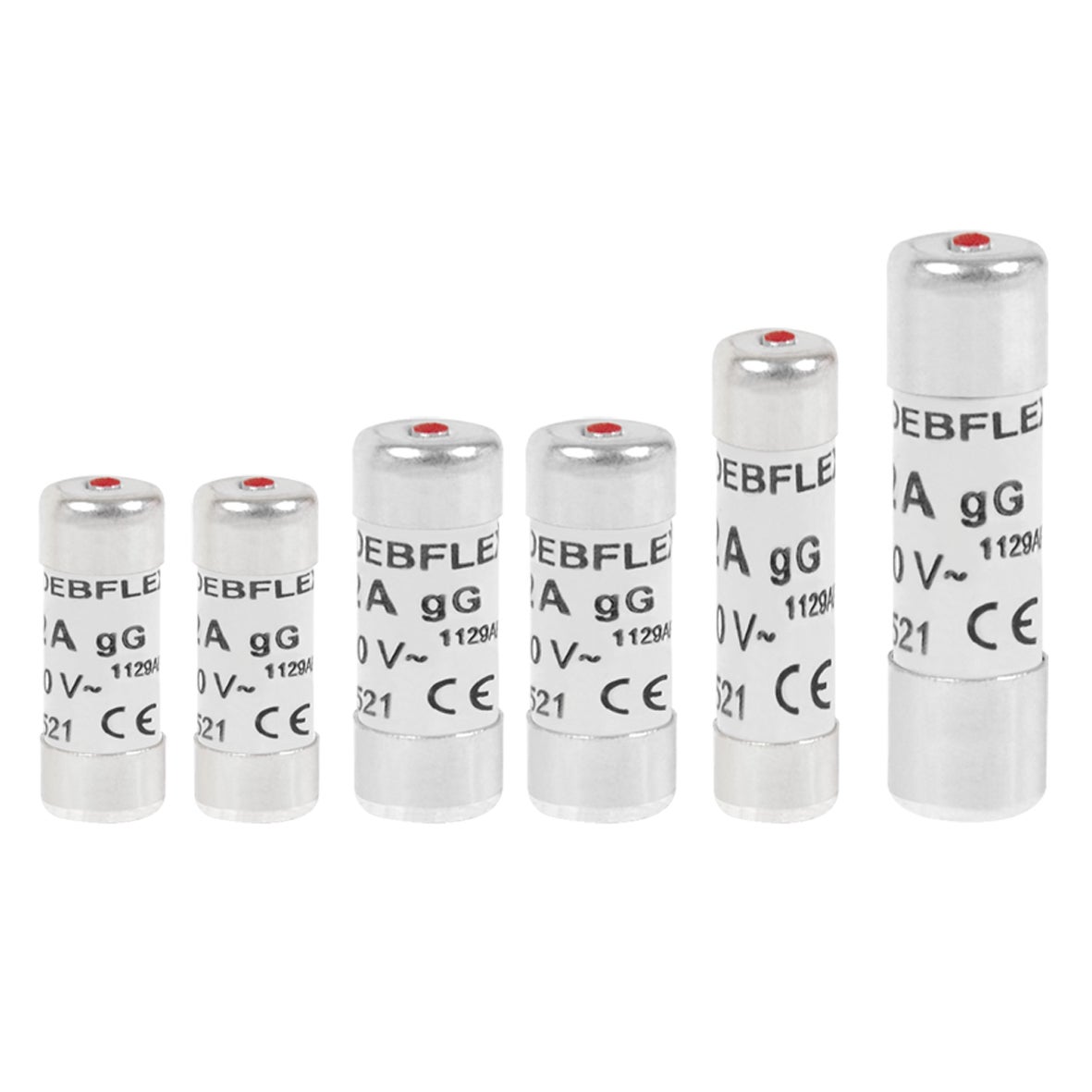 Fusibili In Vetro SeKi 8A 250V - Confezione Da 10 Pezzi, Dimensioni 6x30mm, Spegnimento Lento - Foto 6