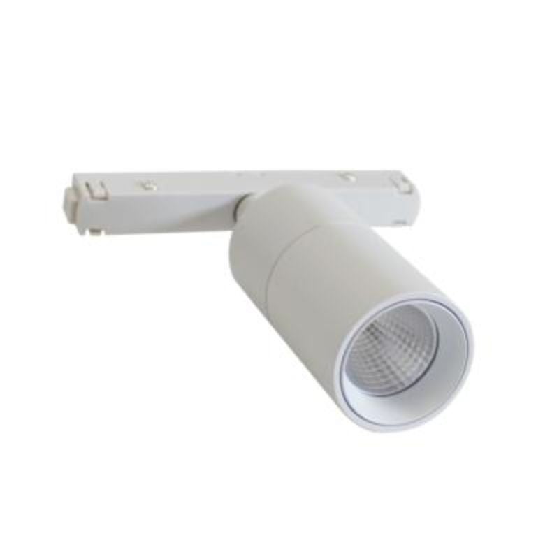 Spot LED sur Rail Magnétique 48V 7W Orientable - Blanc Neutre 4000K - 5500K / Noir / Non - SILUMEN - 2