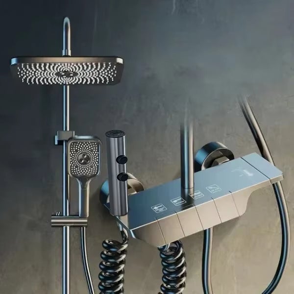 Ensemble de robinetterie de douche pour salle de bain, 4 fonctions ...