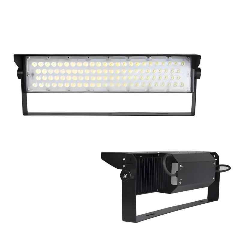 Projecteur LED Puissant Industriel 250W 170lm/W IP66 Noir Orientable - Blanc Neutre 4000K - 5500K - SILAMP - 2