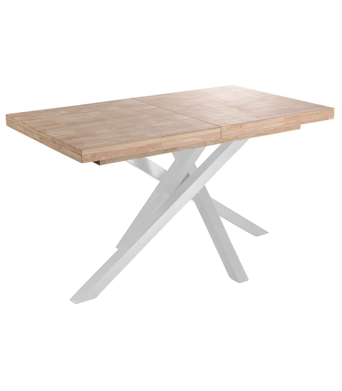 Adec Mesa De Comedor Extensible Xena Funcional Y Elegante Blanco/Blancas , Leroy Merlin