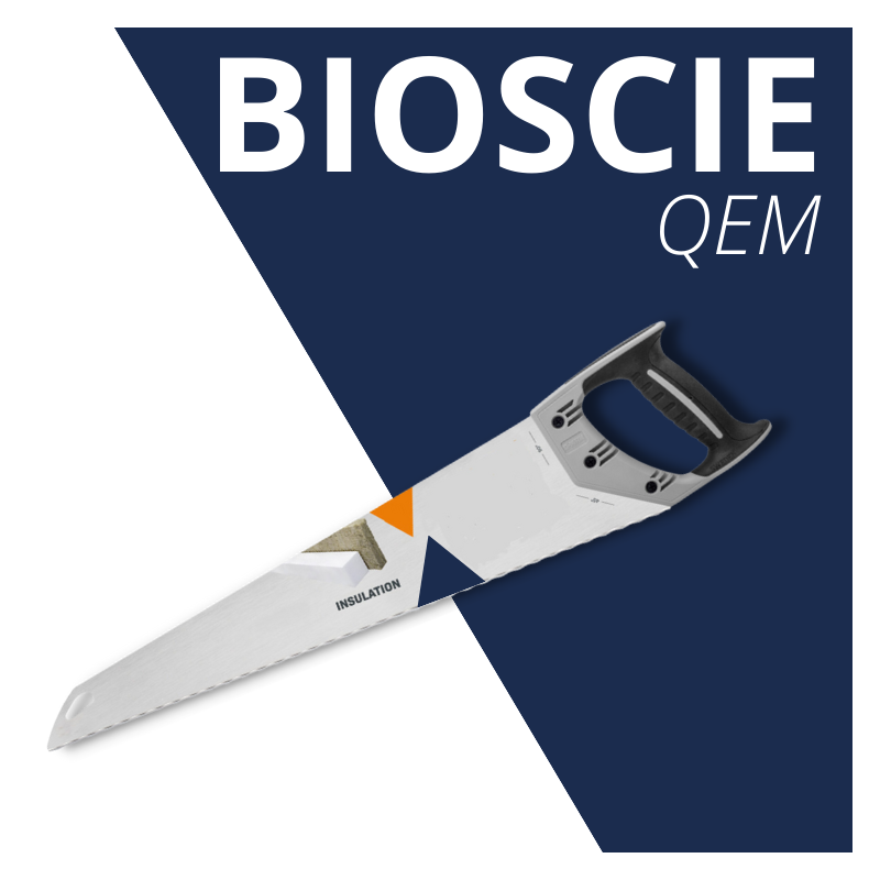 BIOScie QEM Scie pour isolant chanvre, lin, fibre de bois - 2