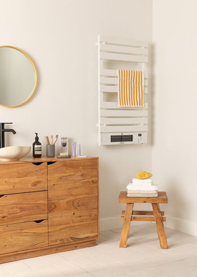 CREATE - WARM TOWEL PRO - Scaldasalviette elettrico con WiFi e radiatore 1500W