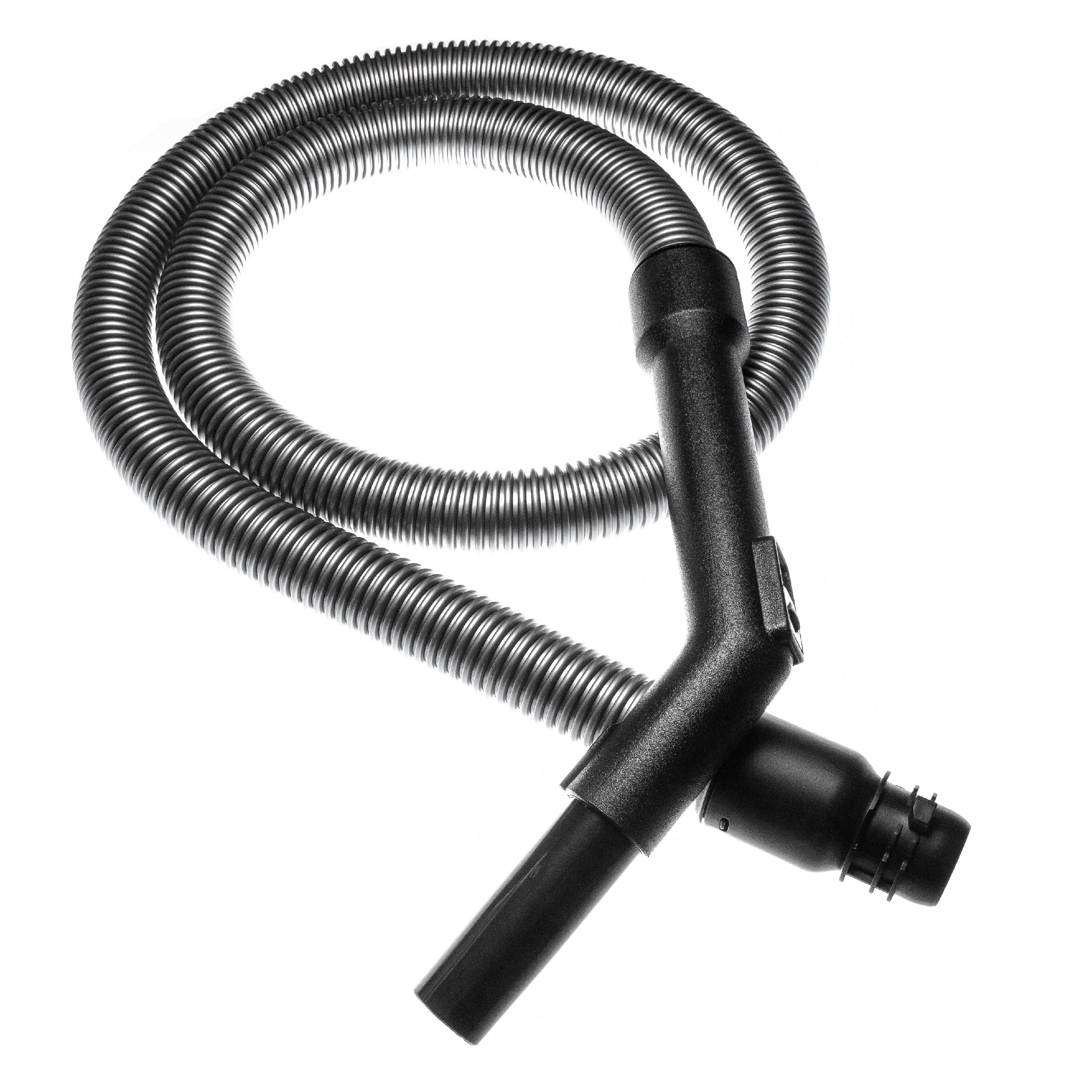 vhbw Tuyau d'aspirateur avec raccord circulaire 32mm compatible avec Philips HR8361 Impact, HR8362, HR8362 Impact, HR8364 aspirateur, avec poignée - 4