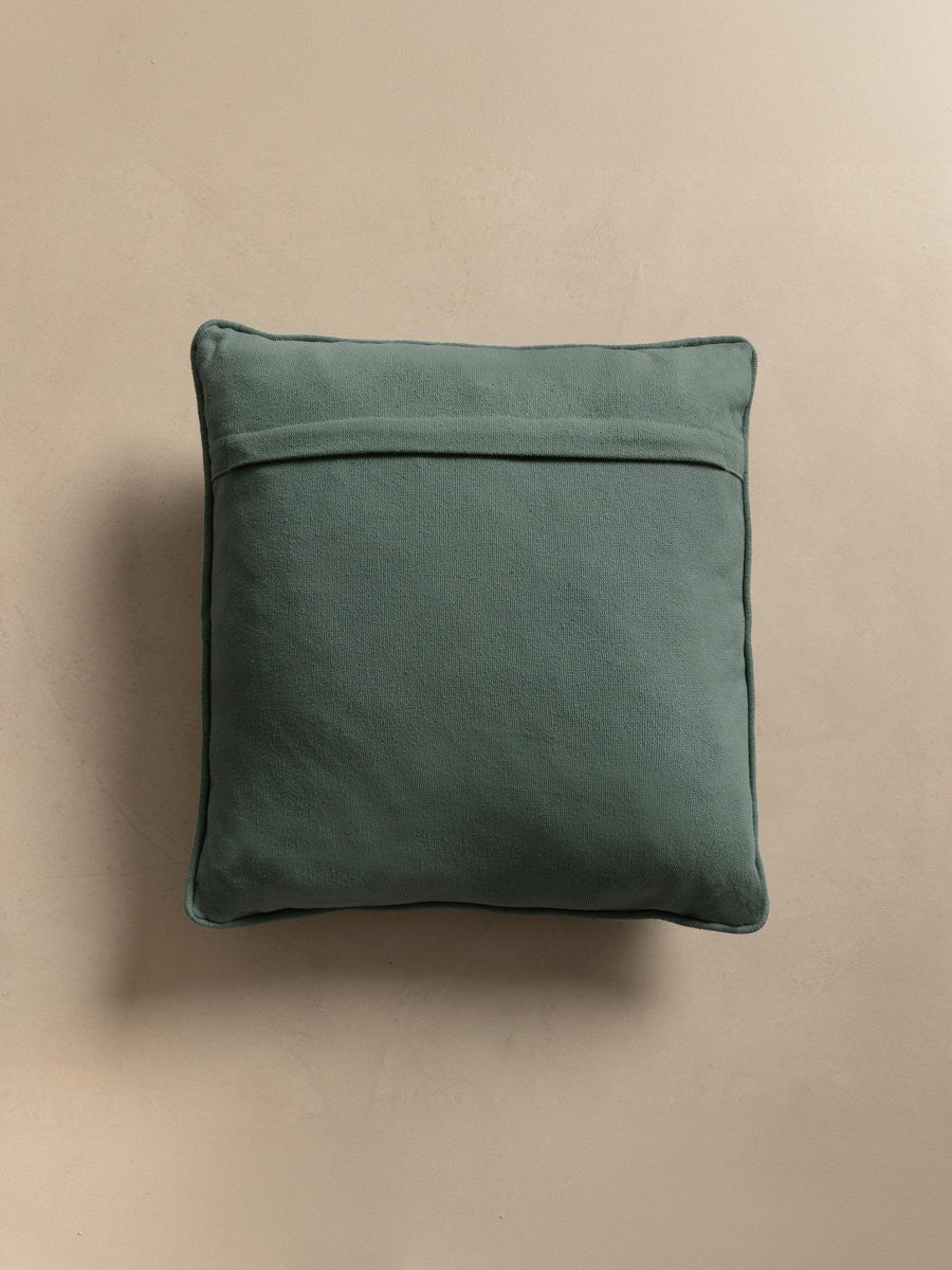 Bloq coussin menthe foncé 45 cm x 45 cm - 3