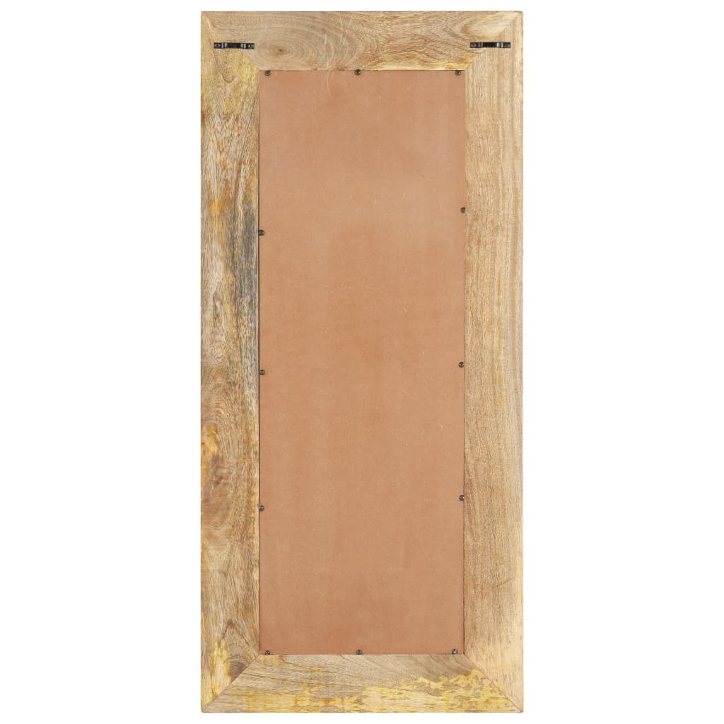 Espelho em madeira de mangueira maciça 50x3x110 cm- COMFORTXL - 3