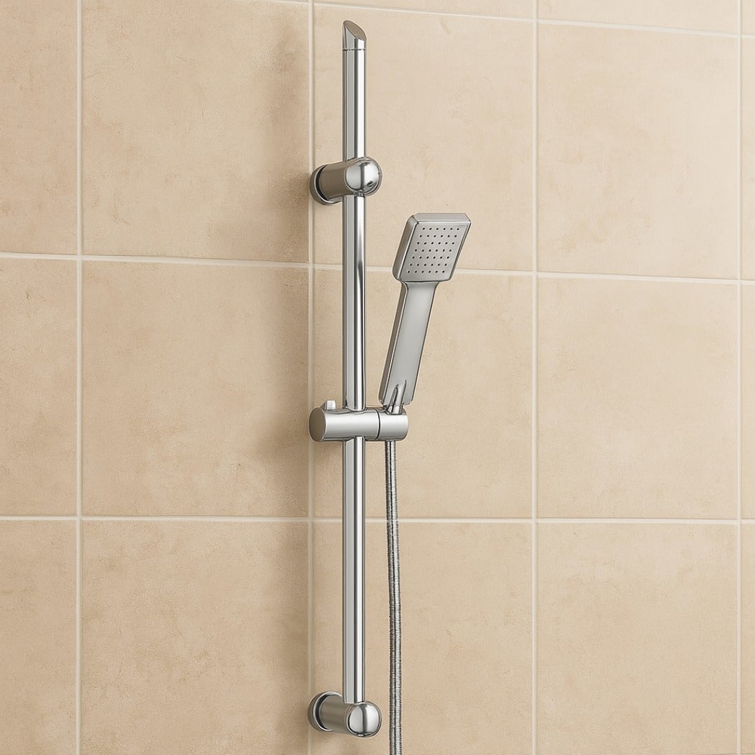 Quartos ensemble de douche chromé 3 pièces - 2
