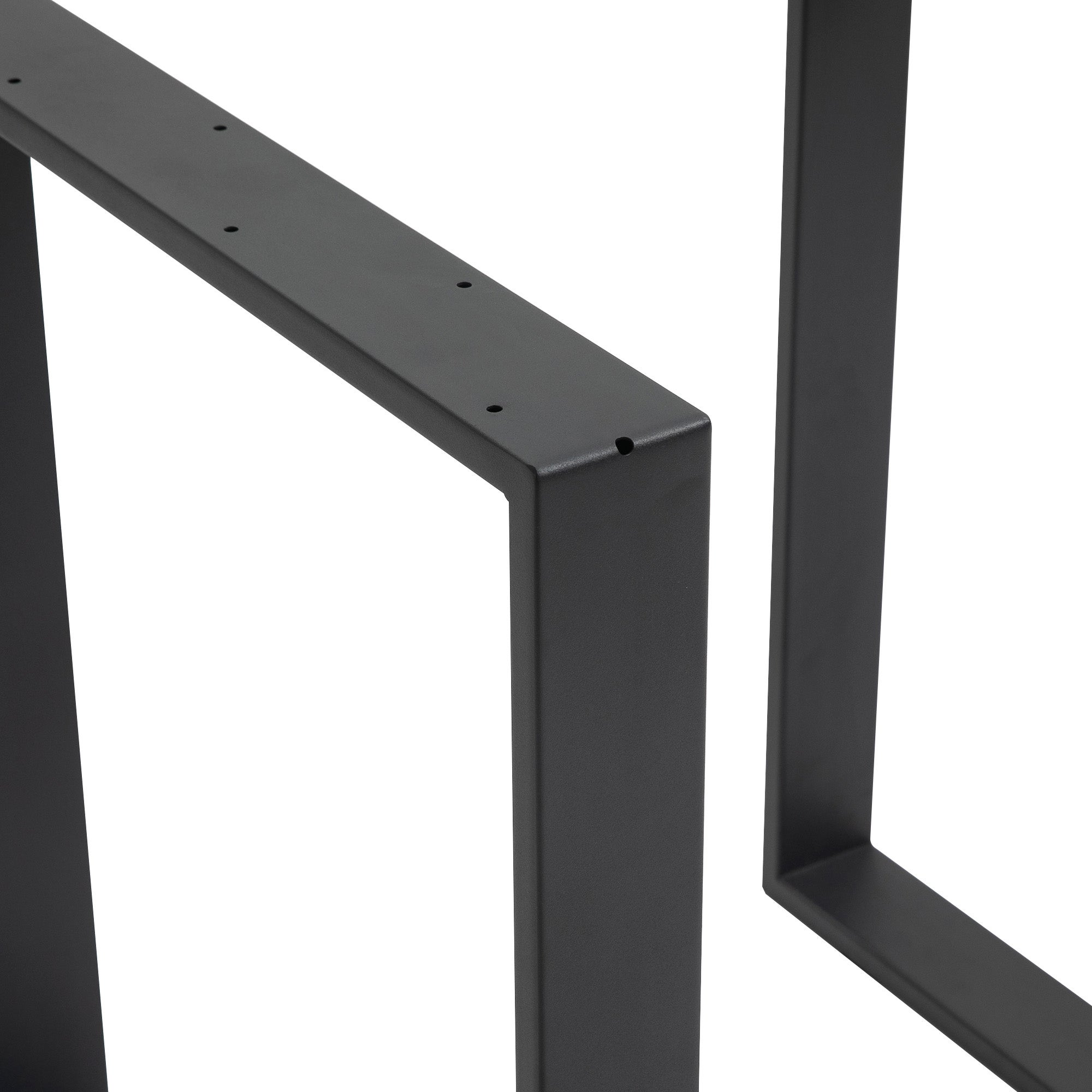 Pieds de table Acier HOMCOM - 9
