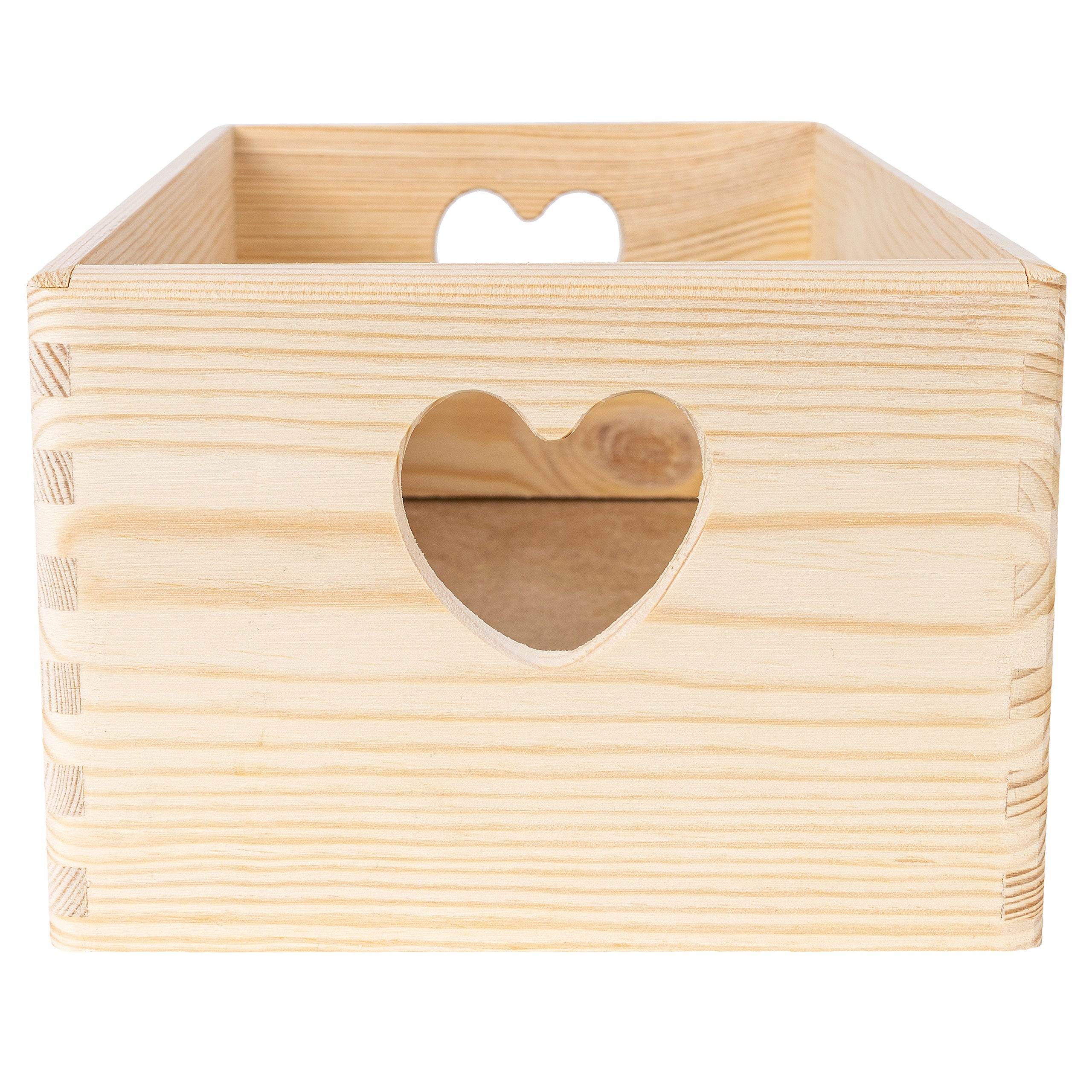 Creative Deco Caisse Bois Rangement 30 x 20 x 14 cm (+/- 1 cm) | Boîte de Rangement Bois | Boite Rangement Cuisine | Caisse de Rangement Bureau - 5