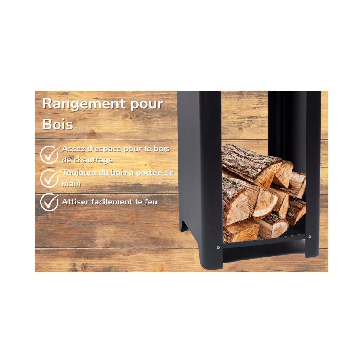 Barbecue à charbon de bois Brasero Teppanyaki Ø 61 x H90 cm BBQ COLLECTION - 3