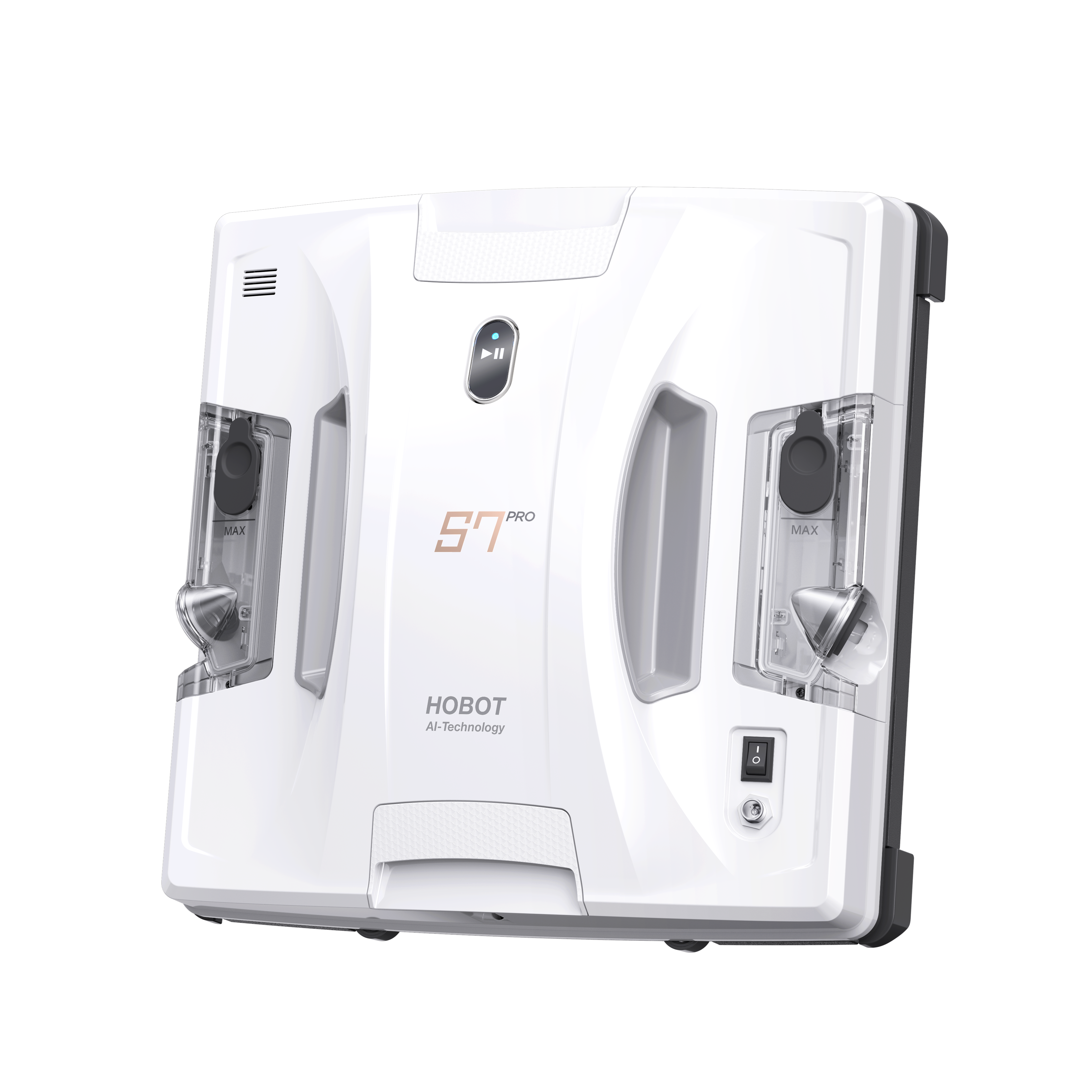 HOBOT-S7PRO Robot limpiacristales inteligente con sistema automático de doble pulverización y mopas motorizadas que limpian a 600 RPM. - 2