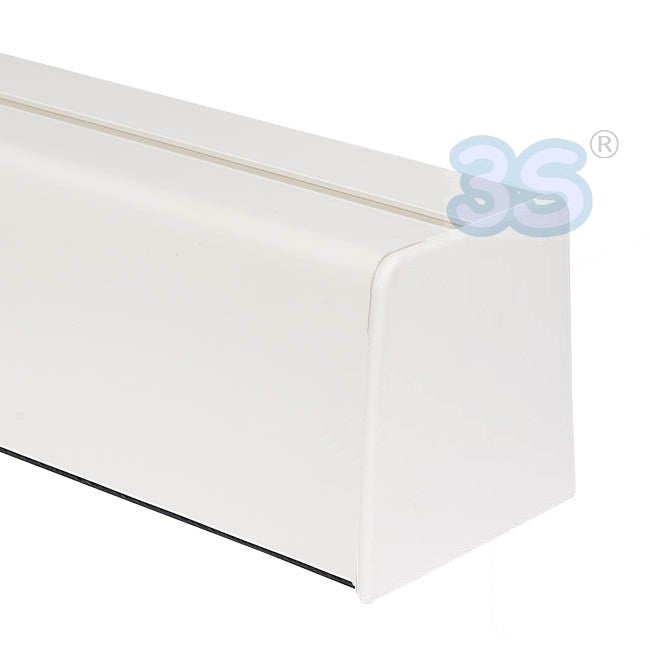 VECAMCO BIESTRUSA BLANC BASE DE SOL + CAPUCHONS 350 mm 2 PCS vecamco - 2