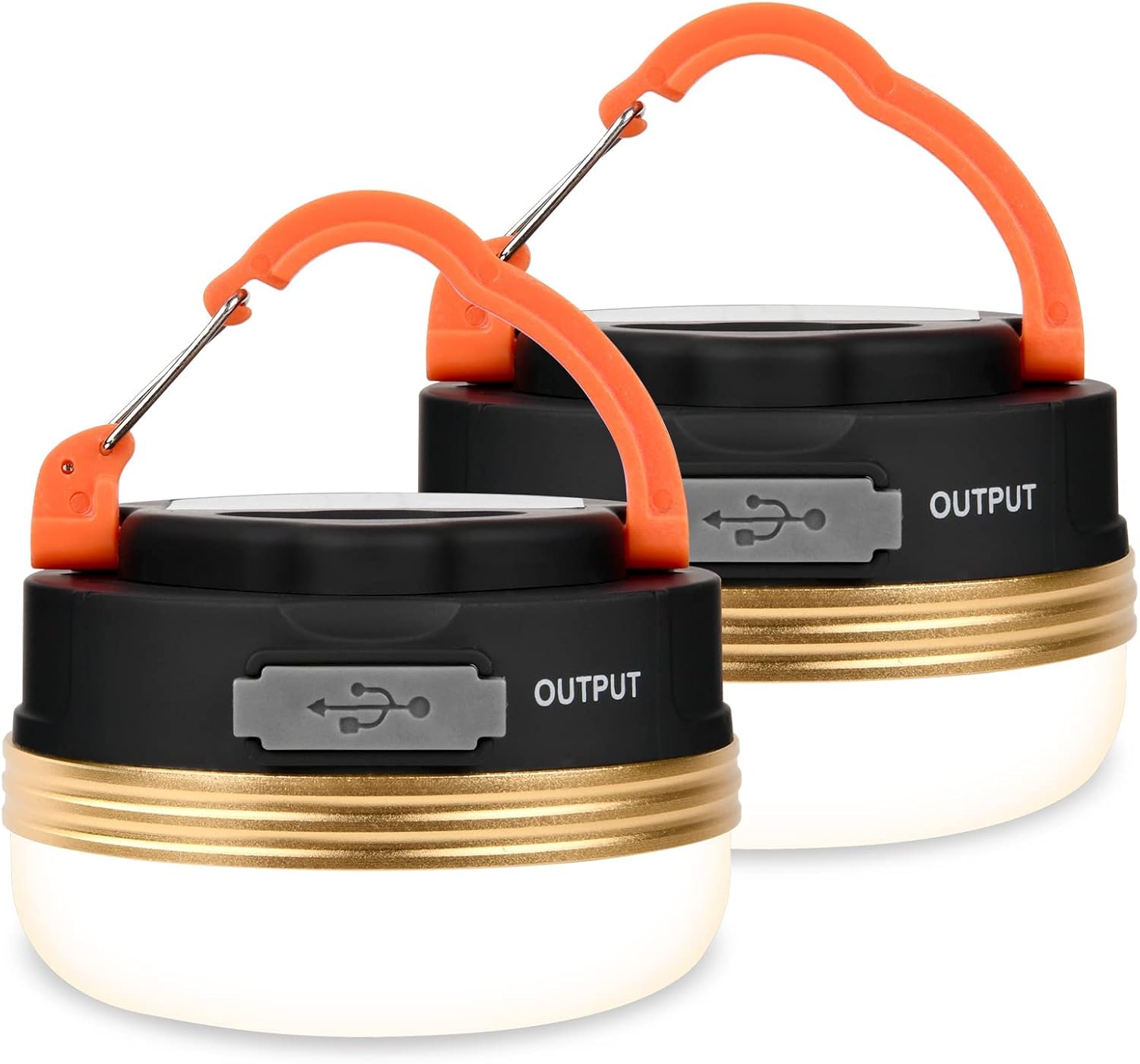 Lampki kempingowe LED USB z możliwością ładowania magnetyczna podstawa przenośna lampa SOS na zewnątrz do namiotu tryby haczyk wodoodporność szt