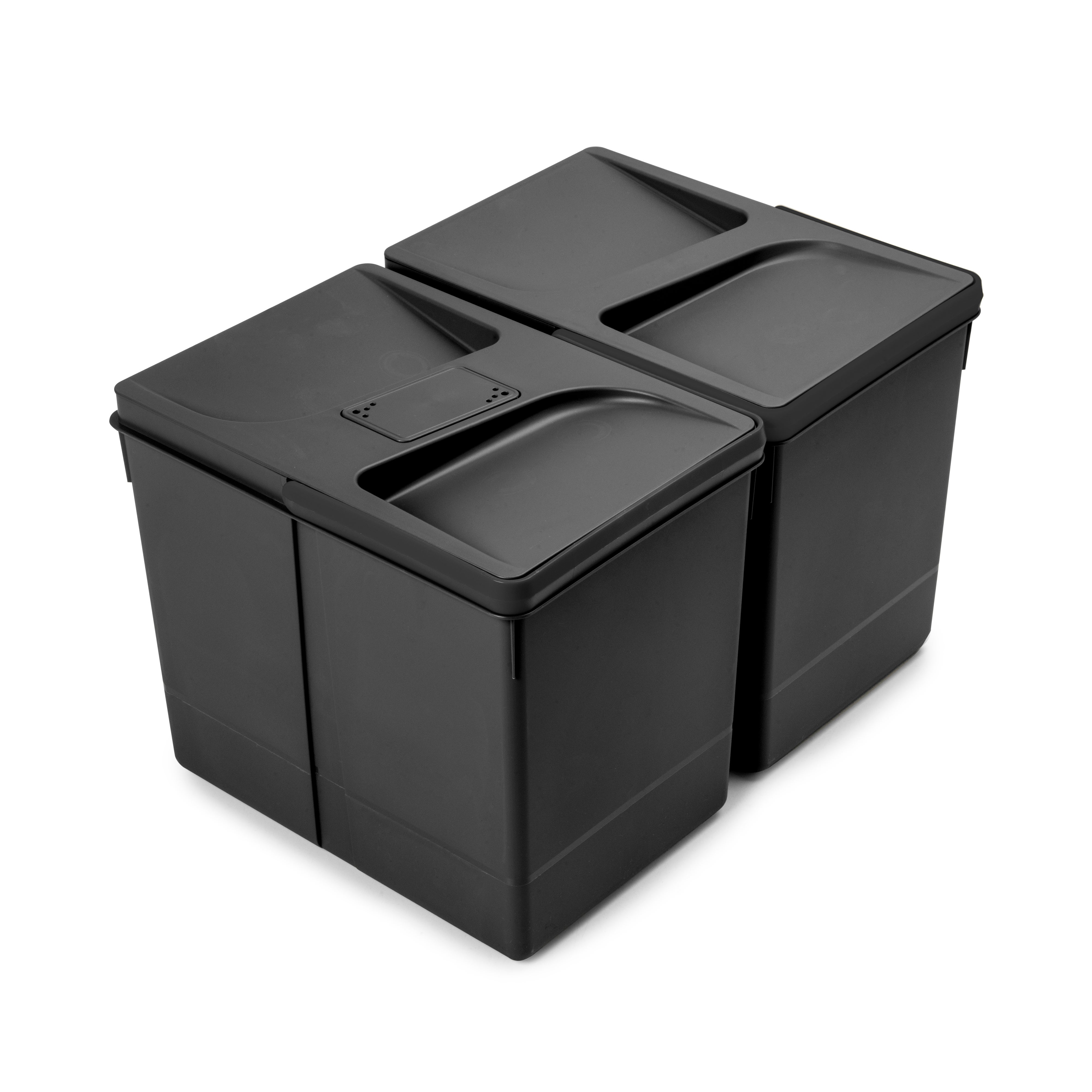 Emuca Contenedores para cajón de cocina Recycle con tapa anti olores ...