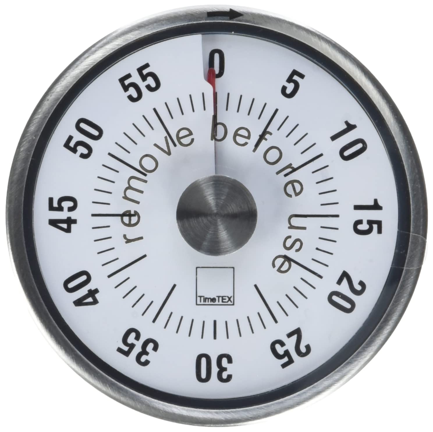 TimeTEX Timer Didattico Con Disco Semaforo 20x20 Cm - Conto Alla Rovescia Silenzioso Con Segnale Regolabile