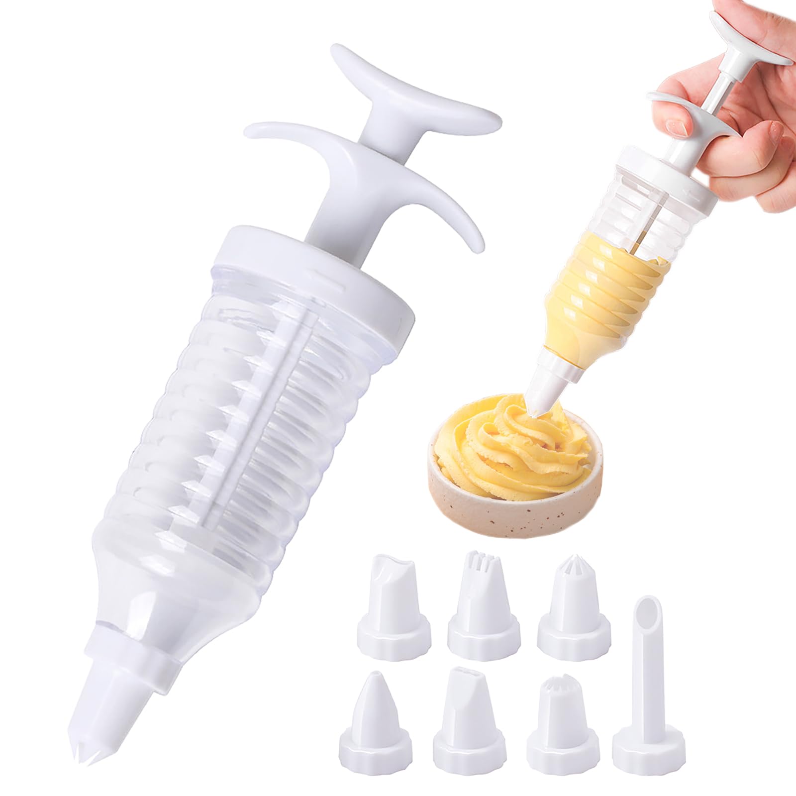 Lot de 27 douilles russes pour décoration de gâteaux, cupcakes, cookies, fête d'anniversaire, 12 douilles pour glaçage, 2 douilles pour feuilles, 2 coupleurs, 10 sacs à pâtisserie (27 pièces