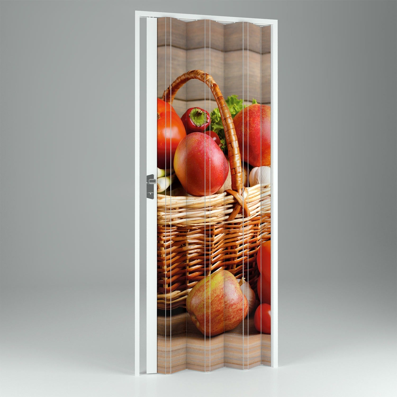 Puerta plegable de interior de pvc fruit 115 cm mod.vera
