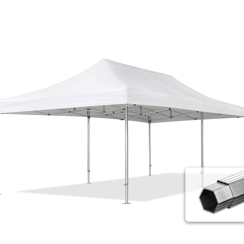 4x8 m Namiot Ekspresowy PROFESSIONAL Alu 50 mm, biały