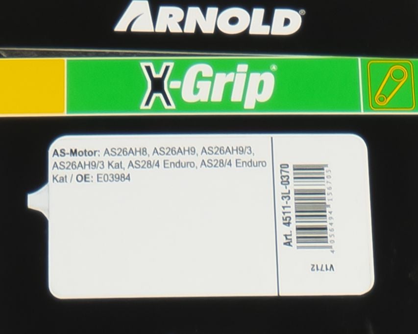 Courroie trapézoïdale X-Grip V de type 3L370 - 3
