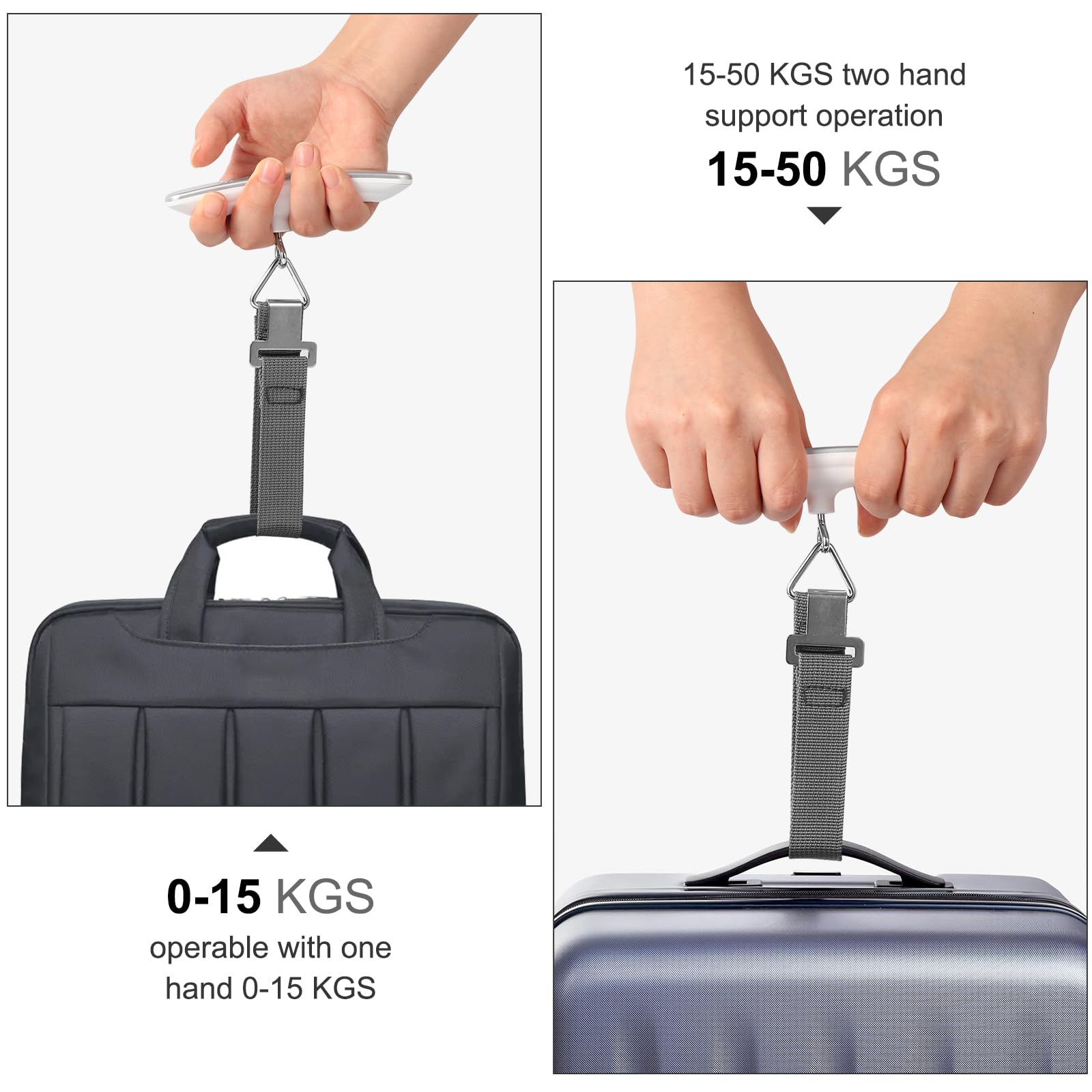 Pèse Bagage Electronique, Balance Portable Pese Valise de Voyage ...