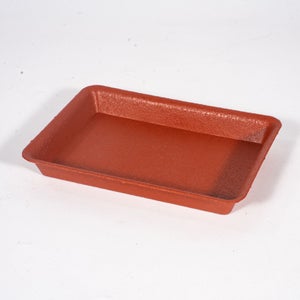 Plateau Soucoupe Rectangulaire Résine Pour Pot Fleur - Blanc 57,5 X 22,5 X 3,5 Cm Intérieur Extérieur